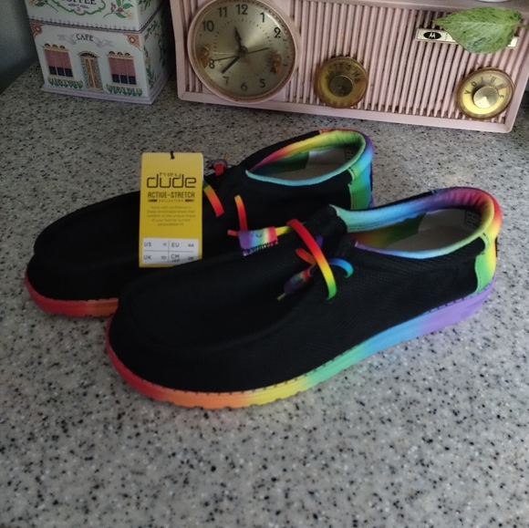 Hey Dude Shoes Hey Dude Wally Pride Nwt Poshmark